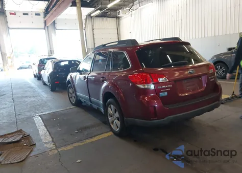 2011 Subaru Outback 2.5I Premium from USA, damaged, VIN 4S4BRBCC2B3359945